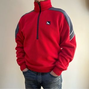 SERAC ~Vintage Half-Zip Fleece Pullover